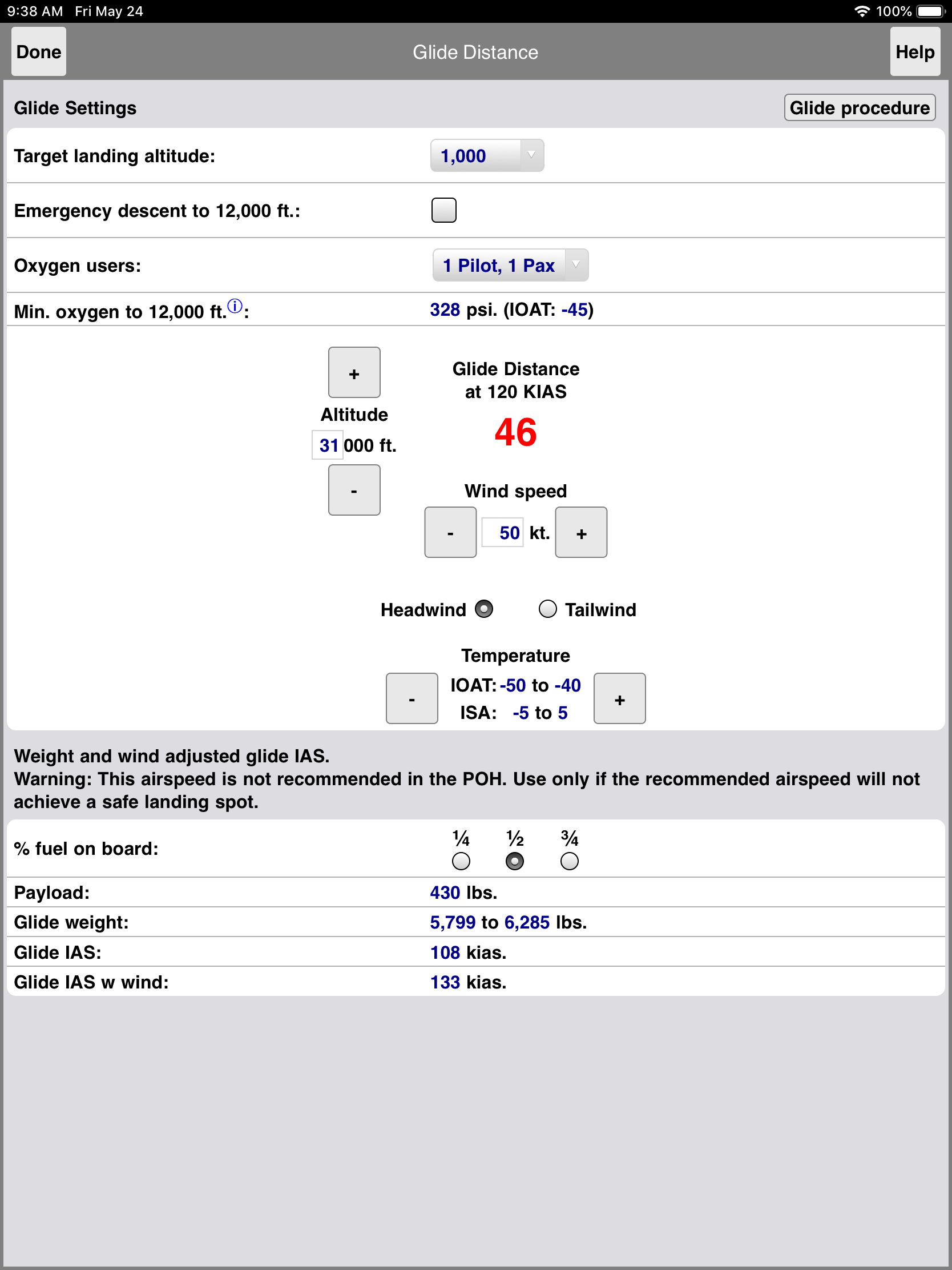 Radar page